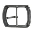 thumbnail image 2 of 1 3/4" (44 mm) Nickel Free Center Bar Single Prong Oval Belt Buckle, 2 of 3