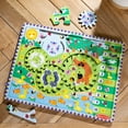 thumbnail image 3 of Melissa & Doug Puzzle en bois Animal Chase Spinning Gear - 24 pièces, 3 of 6