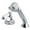 Polished Chrome, variant on Kingston Brass KSK4301PLTR Deck Mount Hand Shower with Diverter for Roman Tub Faucet, Polished Chrome