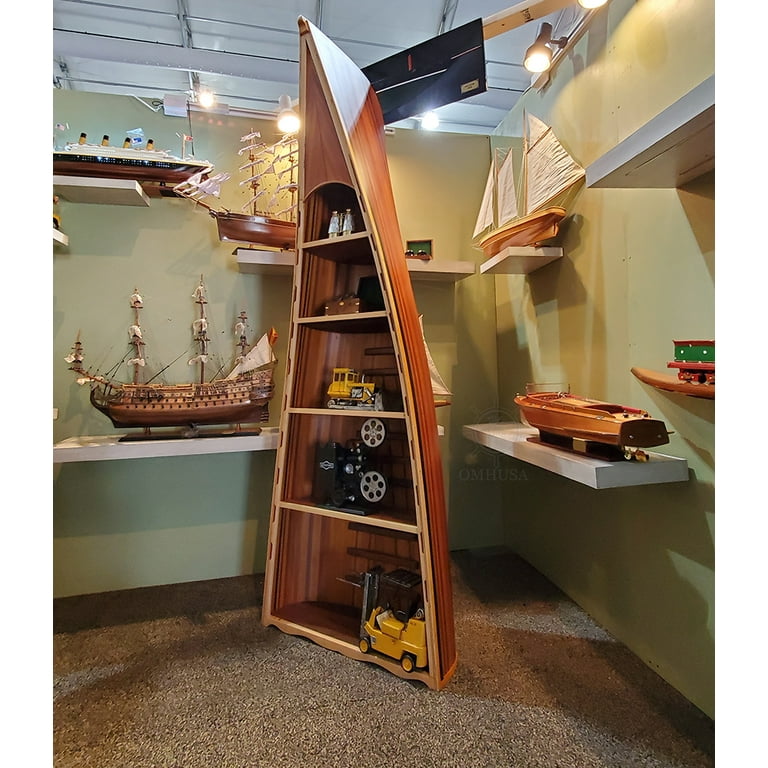 Canoe bookshelf deals