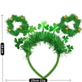 thumbnail image 3 of Gyujnb St. Patrick's Day Headband - Happy St. Patrick's Day Leprechaun Hat Design Irish Festival Party Accessory,One Size, 3 of 4