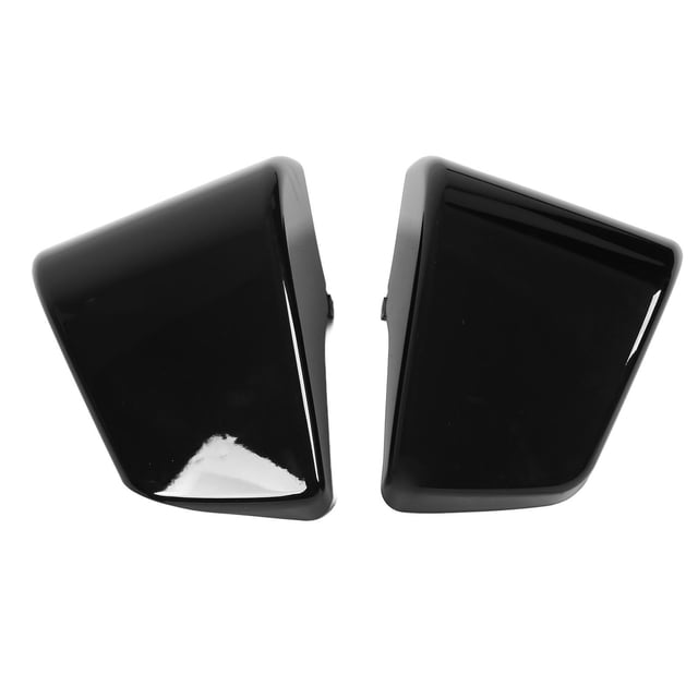 Battery Side Covers, Motorcycle Parts Left Right Side Battery Box Cover Wearproof For Shadow ACE VT400 VT750 1997-2003 Black