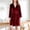 Wine, variant on Fayshow0 Clearance 2024 ! Bathrobe for Women Towel Blue Bathrobe for Women Terry Cloth Red L