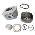 thumbnail image 1 of 47mm Cylinder Head Set & Piston Kit Ring Fit 80cc Motorized Bicycle Bike Engine Parts Cylinder+ Cylinder Head+ Piston Kit, 1 of 5