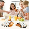 thumbnail image 7 of Haosy 3 Pack Reusable Ziploc Bags BPA Free Healthy Food Storage Bag Leakproof Sandwich Snack Freezer Bags Cartoon Cars and Tree, 7 of 7