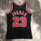 thumbnail image 2 of MN Temporada 98 Caliente Prensado Vintage Jersey Bulls Negro No . 23 De Baloncesto # 91 Camiseta Hombre Versión Au Chaleco De Prensa, 2 of 3