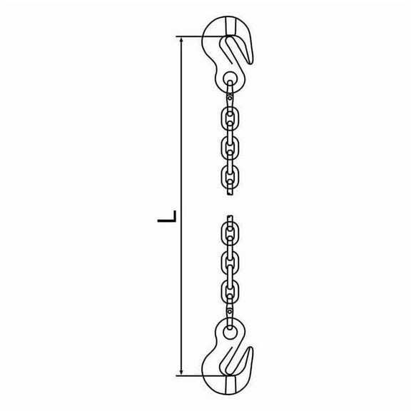 Pewag Chain Sling,G120,SGG,Alloy Steel,10 ft L 7G120SGG/10
