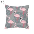 thumbnail image 2 of Koszal Housse de Coussin Carré Flamant Rose Adorable Article de Literie, 2 of 7