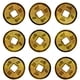 thumbnail image 1 of Monedas I Ching Descubre Tu Suerte Y Fortuna 9 Piezas, 1 of 5
