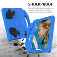 thumbnail image 6 of Allytechgroup Kids Shockproof Case for Apple iPad mini 6th Generatio 8.3 Inch, Silicone EVA Handle Stand Protective Kids Friendly Lightweight Tablet Case Cover Girls Boys, Blue, 6 of 7
