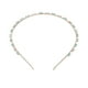 thumbnail image 2 of Accesorios Para El Cabello Con Diadema, Diadema De Diamantes De Imitación Duradera Y Práctica, Cómoda De Usar Para Fiestas, Regalos Para Bailes Escolares Para Bodas Cergrey Verde CHT-712, 2 of 8