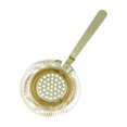 thumbnail image 4 of Colador de coctelera, colador de bebidas, fácil de limpiar, práctico colador de hielo para barra, filtro de hielo para Club, restaurantes, Bar y hogar Oro, 4 of 8
