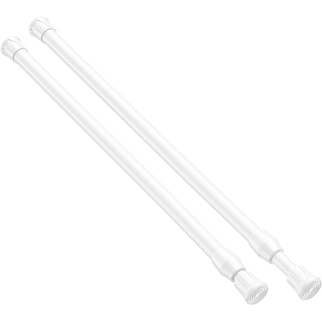Tringle de Rideau de Douche à Tringle de Rideau de Douche Sans Perçage Tringle de Rideau à Tension Réglable pour Fenêtres Tringle à Rideau à Ressort à Pression pour Entrée Cuisine