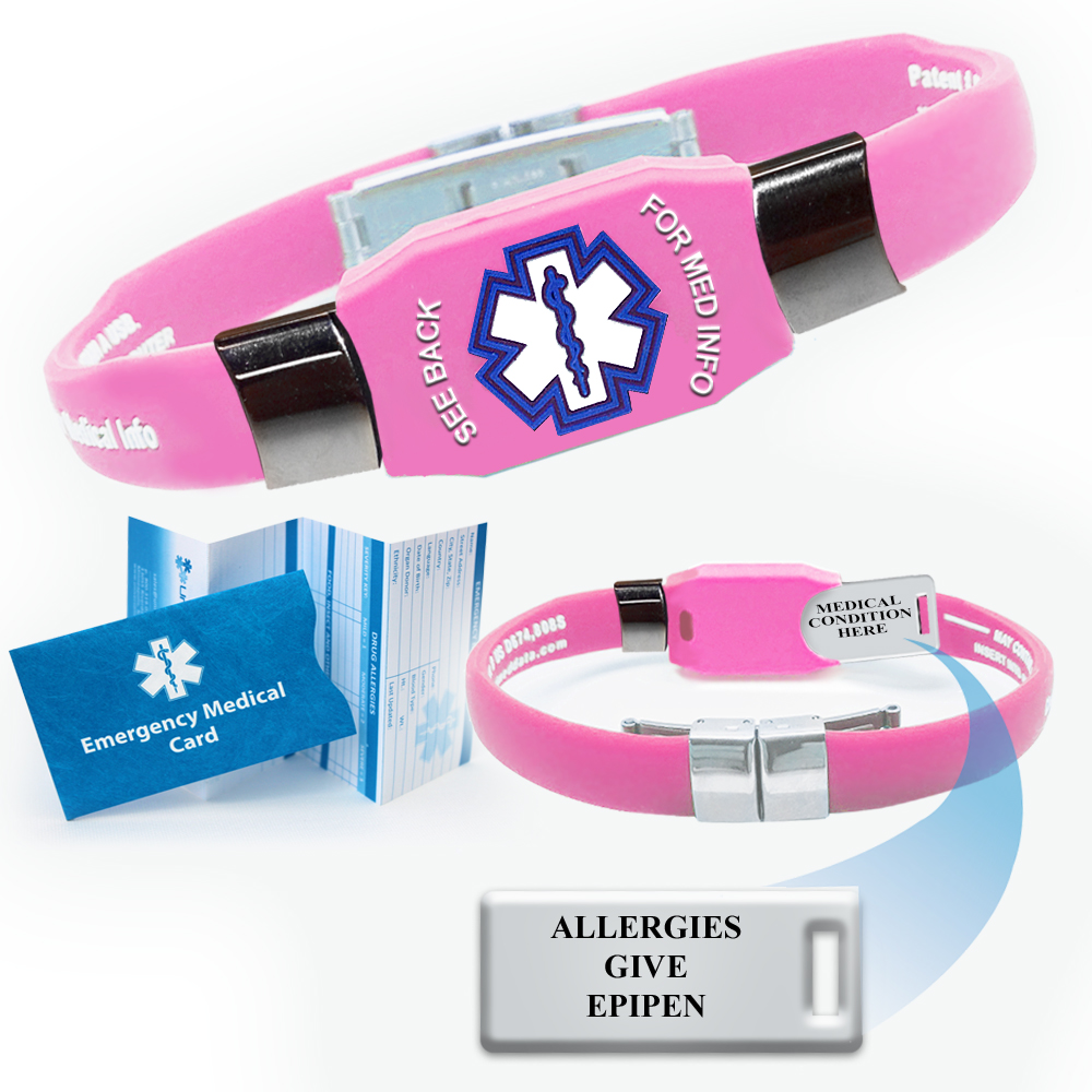 Epipen medical alert bracelet Clearance