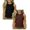 Black & Brown, variant on SGMVNU 2 Pack Tank Tops for Girls Summer Casual Fitted Sleeveless Ribbed Shirts Crewneck Racerback Athletic Tees, Size 7-8 Years, Blue & Hot Pink
