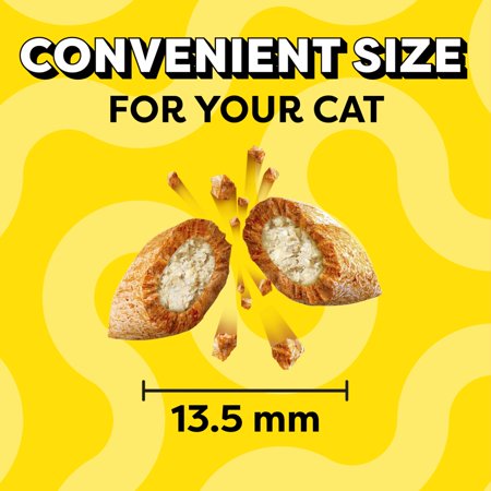 TEMPTATIONS SHAKEUPS CRUSTACEAN CELEBRATION FLAVOR CRUNCHY & SOFT CAT TREATS, 2.47 OZ POUCH