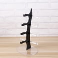 thumbnail image 4 of Zerodeko Acrylic Glasses Stand Riser Sunglasses Rack Holder Acrylic Eyeglasses Frame Riser Display Stand Eyewear Display Holder for Home Shop 4 Frames, 4 of 8