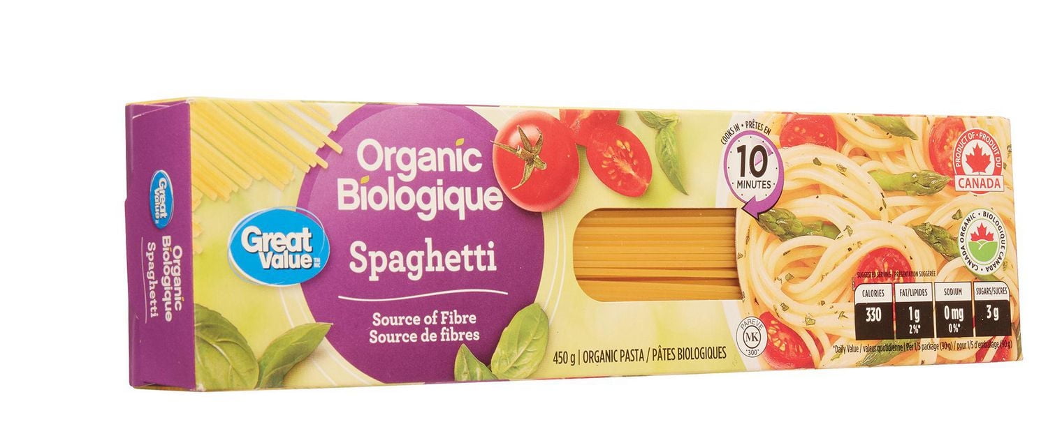 Great Value Organic Spaghetti