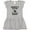 AC-Heather Grey, variant on Inktastic Mommy Hunting Buddy Archery Girls Toddler Dress