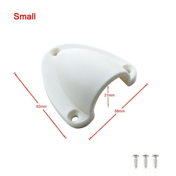 Nylon Wire Cable Vent Cover Clam Shell Clamshell Vent Ventilator Through Outdoor Sports Drop Shipping Black Large Fangkenuo