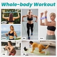 thumbnail image 6 of Muka 5 Pcs Resistance Bands for Working Out, Exercise Stretch Loop for Physical Therapy with Instruction Manual & Carry Bag- Assorted, 6 of 6