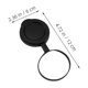 thumbnail image 2 of BESTYASH 1Jgo Tapas Reemplazo Para Lentes De Binoculares Protectoras De Negro, 2 of 8