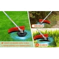 thumbnail image 6 of Floseru 2026 New Gas Weed Wacker, 52cc 2-Stroke 5 in 1 Multi-Functional Lawn Mower Hedge Trimmer Pruners Gas Powe Brush Cutter, Weed Eater for Grass and Bush, 6 of 13