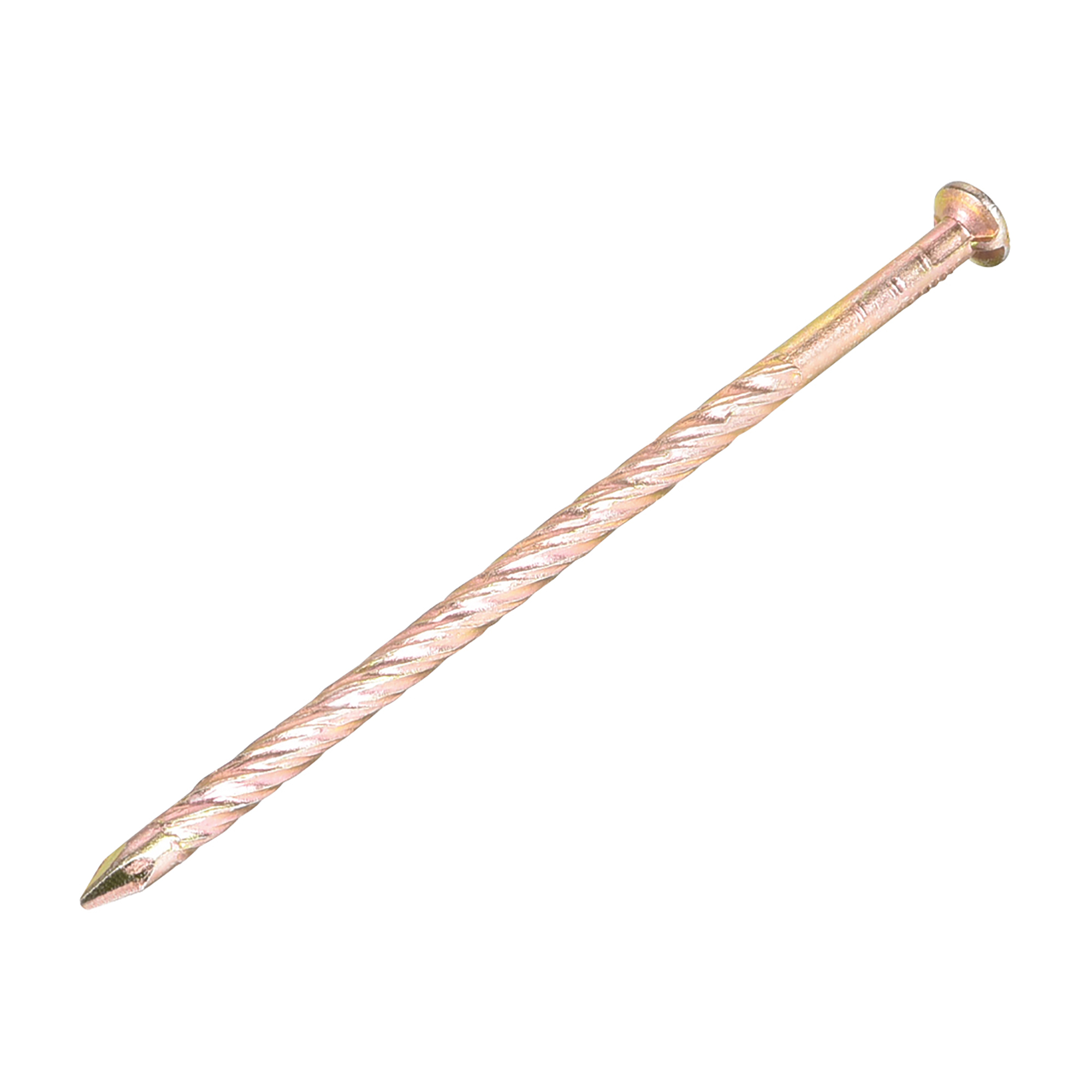 Spiral Deck Nails Carbon Steel Nail Spiral Shank 103mmx4mm(LxD) , 20Pcs