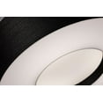 thumbnail image 2 of MCF2432L5AJUD-BK AFX Montclair - Drum Flush Mount In Modern Style-7.5 Inches Tall and 24 Inches Wide-Black Finish-LED Lamping Type, 2 of 2