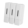 thumbnail image 4 of Dispensador de jabón de pared, dispensador de loción, contenedor de champú, botón pulsador, manual blanco, 4 of 9