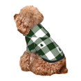 thumbnail image 5 of Haiem Green White Lumberjack Plaid for Winter Dog Hoodie Sweatshirts with Pockets Warm Dog Clothes for Small Dogs Chihuahua-Large, 5 of 7