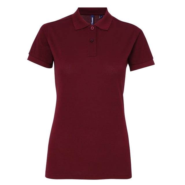 Asquith & Fox Polo de Performance à Manches Courtes pour Femmes en Mélange