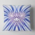 thumbnail image 2 of Designart 16" x 16" Blue Polyester Throw Pillow, 2 of 5