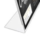 thumbnail image 4 of Expositor de mesa acrílico inclinado - 10 piezas - Formato vertical A5 - Transparente, 4 of 4