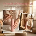 thumbnail image 5 of Unique Bargains Ceramic Bud Flowers Slim Decorative Vase Pink 1.7"L x 1.7"W x 5.9"H, 5 of 6