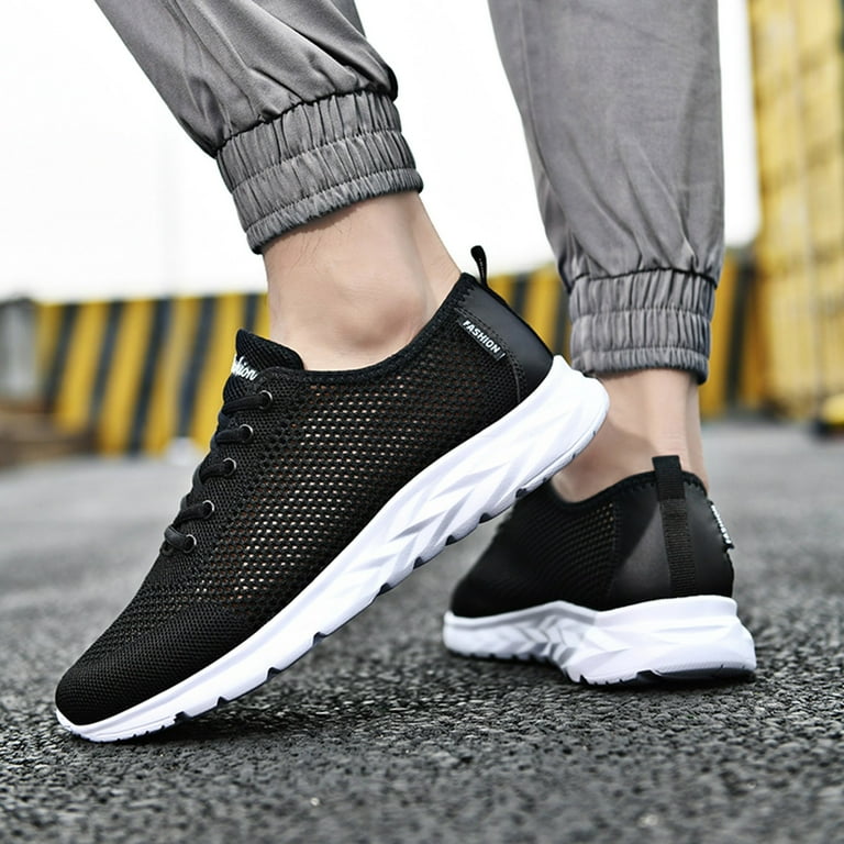 Mens slip on sneakers wide sale width