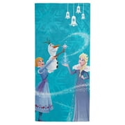 Frozen Snowy Hill Beach Towel Light Blue - Frozen
