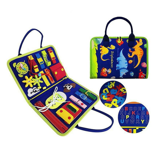 Birdeem Learning Board New Early Education Board Childrens Puzzle Toys Dressing Learning Board Busy Board