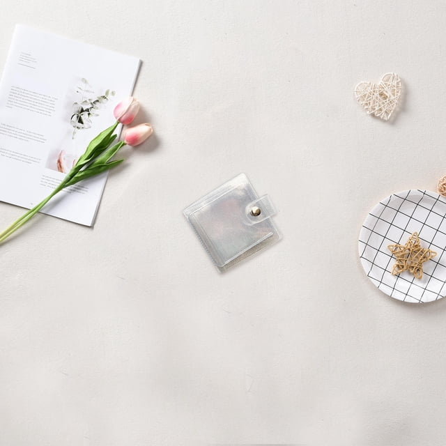 Raindrops Álbum Portafotos Transparente Con Fundas Plásticas Para Presentación Profesional Y Uso