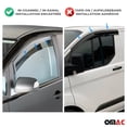 thumbnail image 6 of OMAC Set Bug Shield Hood Deflector & Window Visor for Hyundai Tucson 2016-2018 Smoke, 6 of 9