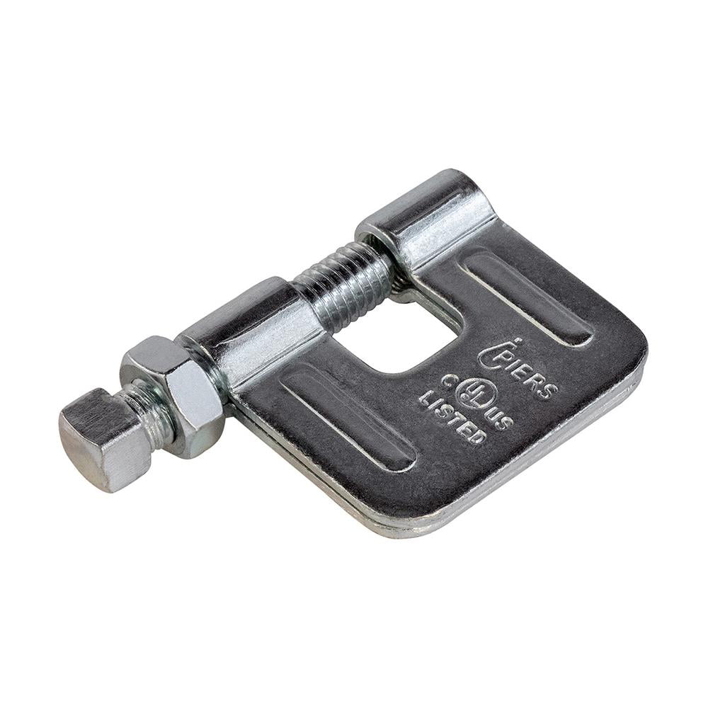 Highcraft 3/8 in. C-Clamp Rod Anchor for Beam, Electro Galvanized Steel (10-Pack)