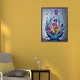 thumbnail image 2 of (sz5408) Resina Con Forma Gota Y Flores Serie Flores 30x40CM, 2 of 9