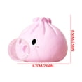 thumbnail image 2 of Stress Squeeze Balls, Slow Bao Bun Squishies, High-Quality Stress, 2 of 7
