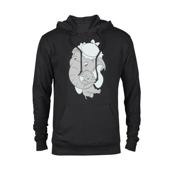 Disney Classic Dumbo Mrs. Jumbo Mother’s Day - Pullover Hoodie for Adults - Customized-Black