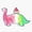 1pcs, variant on Watermelon Cute Animal Decor Art Retro Style Vinyl Sticker