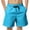Sky Blue, variant on Kids Quick Dry Swim Trunks Boys Board Shorts Elastic Waist Beach Bathing Suit Summer Holiday Pool Bottoms with Drawstring Red,12-13Years