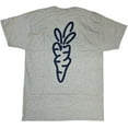 thumbnail image 2 of Carrots By Anwar Carrots Men's T-Shirt Jetlife Short Sleeve Tee in Heather Grey (Medium, Grey), 2 of 2