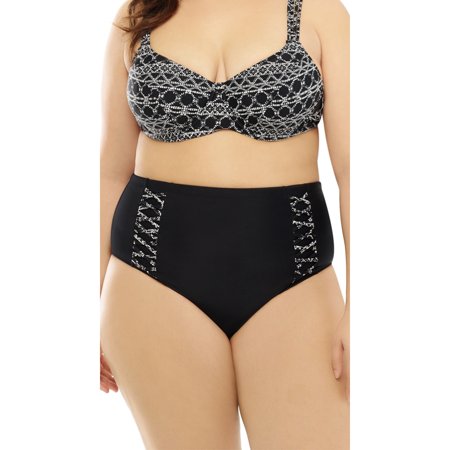 High waisted bikini plus size walmart