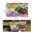thumbnail image 2 of Artrylin Ultimate Art Set For Girls ages 6-12, 180 Piece Kids Coloring Set with Pens, Pencils, Paints, Great Kids Coloring Set Gift Idea, 2 of 9