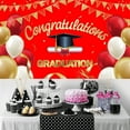 thumbnail image 4 of Veeogra Background,Graduation Decorations 2025,New Graduation Season 2023 Party Decoration Background Cloth Graduation Party Background Flag Banner,Classroom Decor,Party Favors,Red, 4 of 4